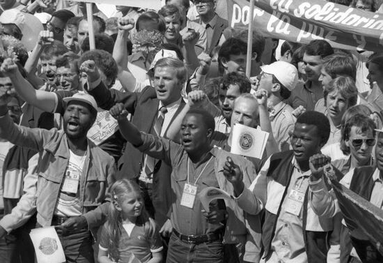 12th World Festival of Youth and Students in Moscow