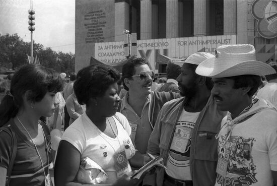 12th World Festival of Youth and Students in Moscow
