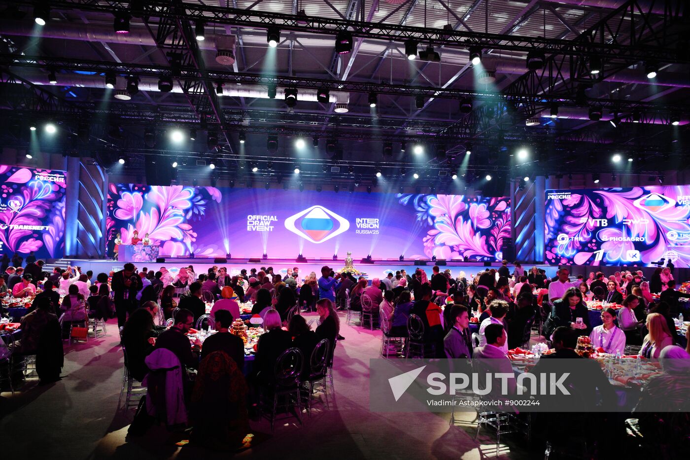 Russia Intervision Song Contest Draw