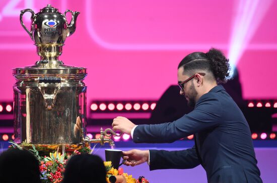 Russia Intervision Song Contest Draw