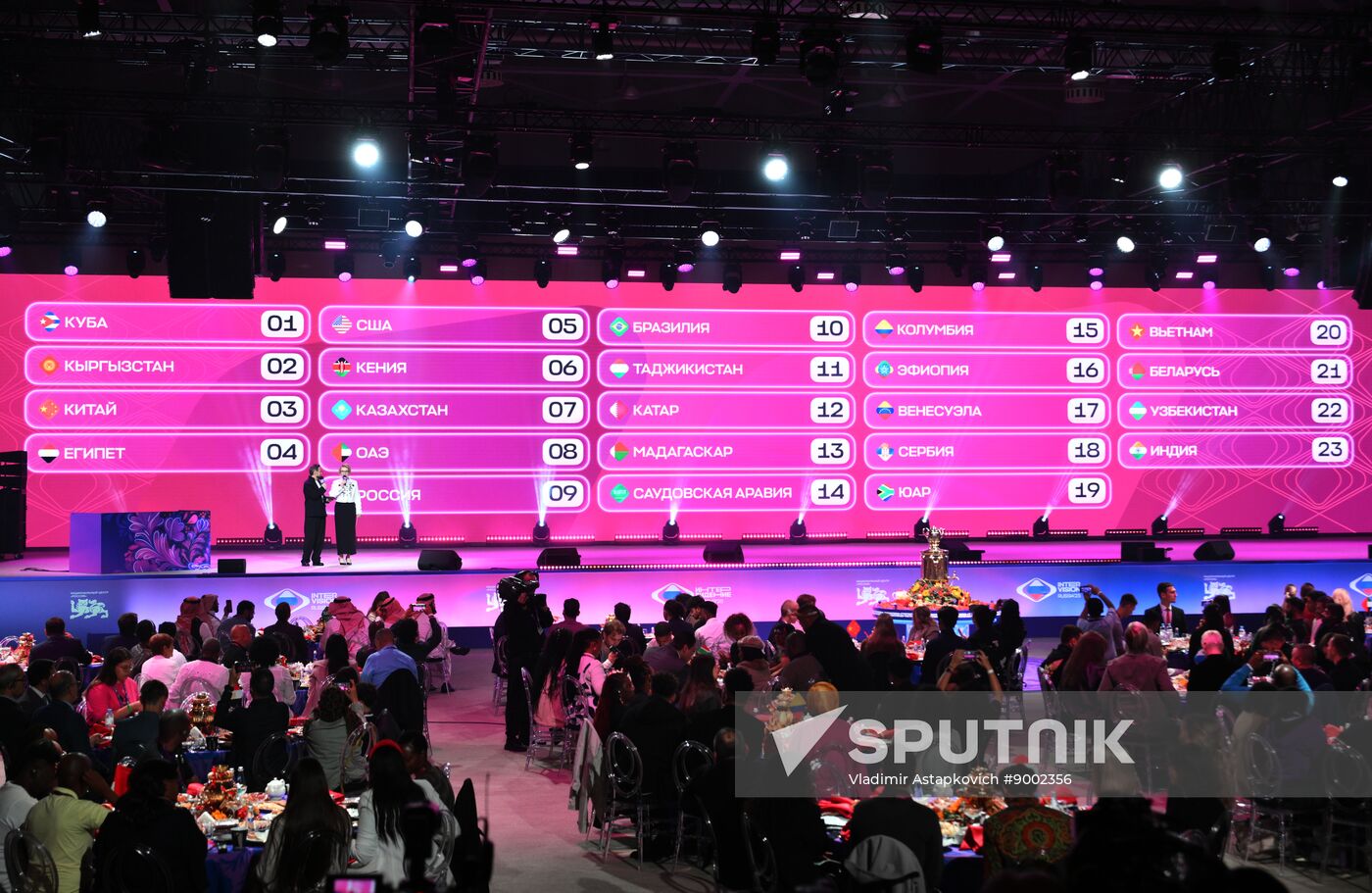 Russia Intervision Song Contest Draw