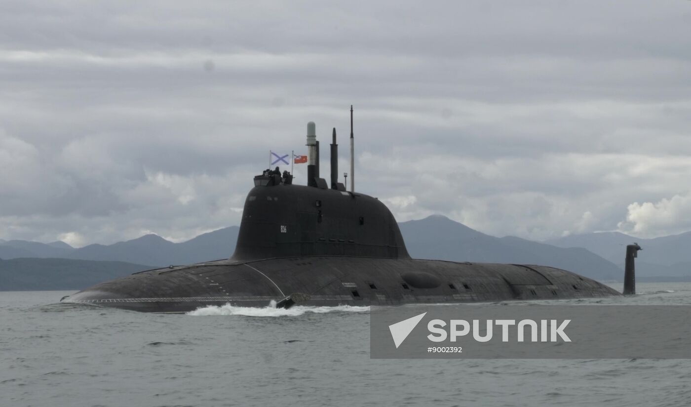 Russia Navy Pacific Fleet Drills