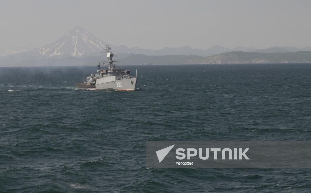 Russia Navy Pacific Fleet Drills