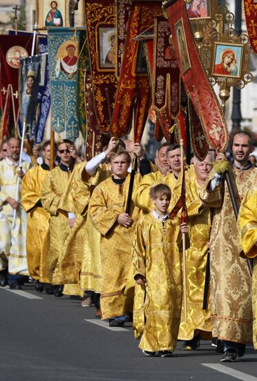 Russia Religion St Alexander Nevsky Feast