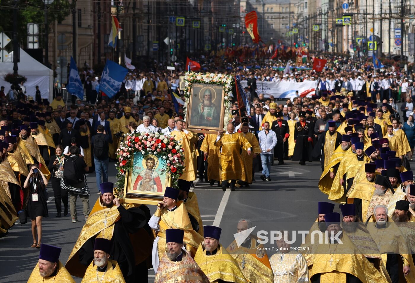 Russia Religion St Alexander Nevsky Feast