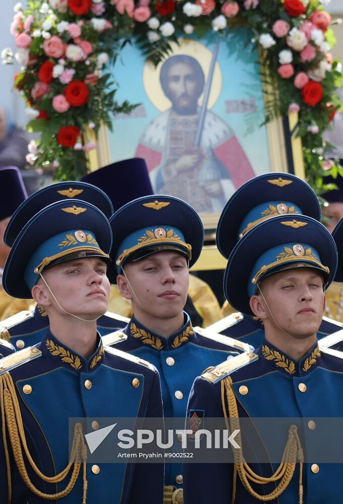 Russia Religion St Alexander Nevsky Feast