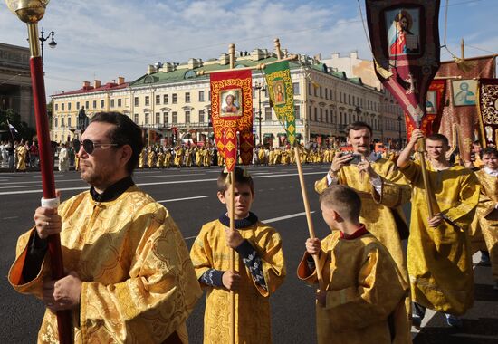 Russia Religion St Alexander Nevsky Feast
