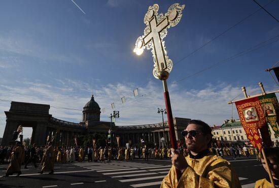 Russia Religion St Alexander Nevsky Feast