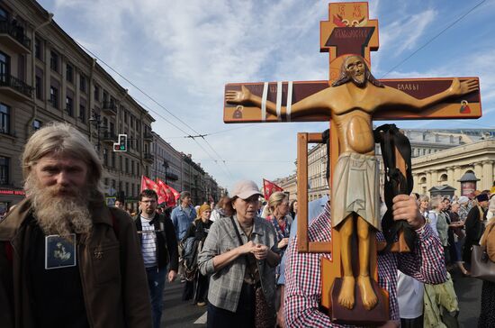 Russia Religion St Alexander Nevsky Feast