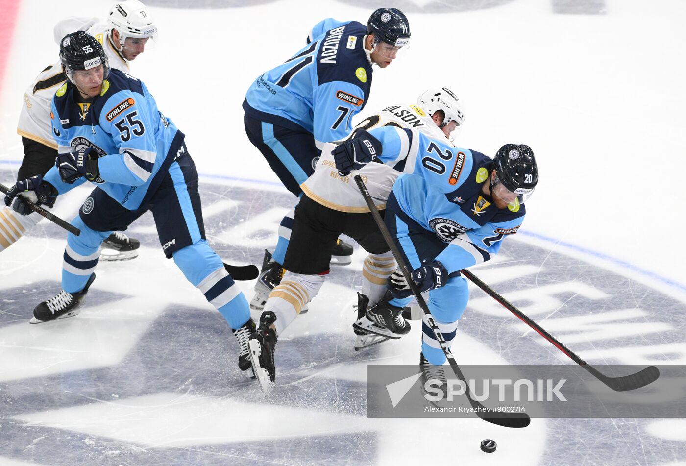 Russia Ice Hockey Kontinental League Sibir - Admiral