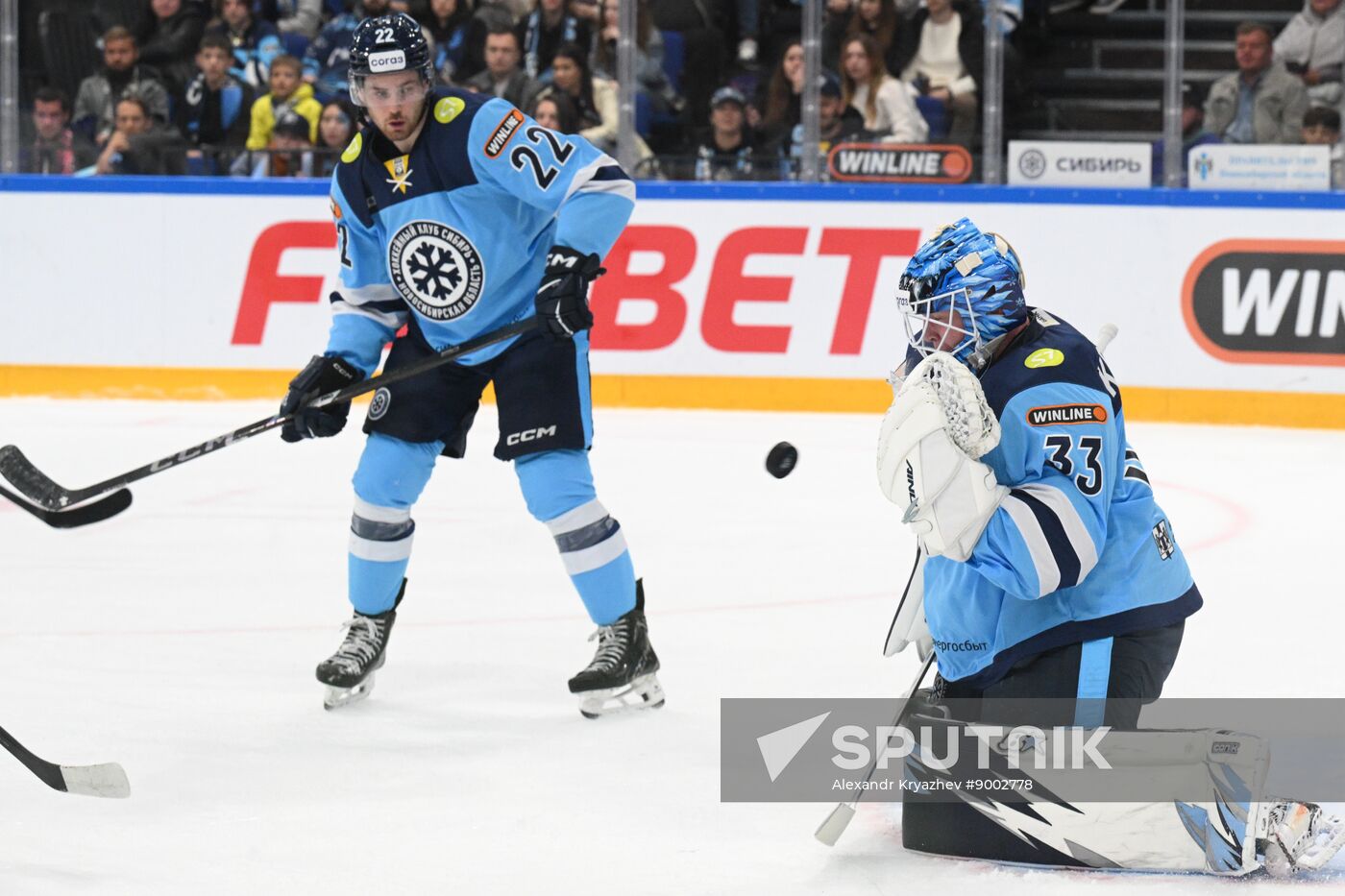 Russia Ice Hockey Kontinental League Sibir - Admiral