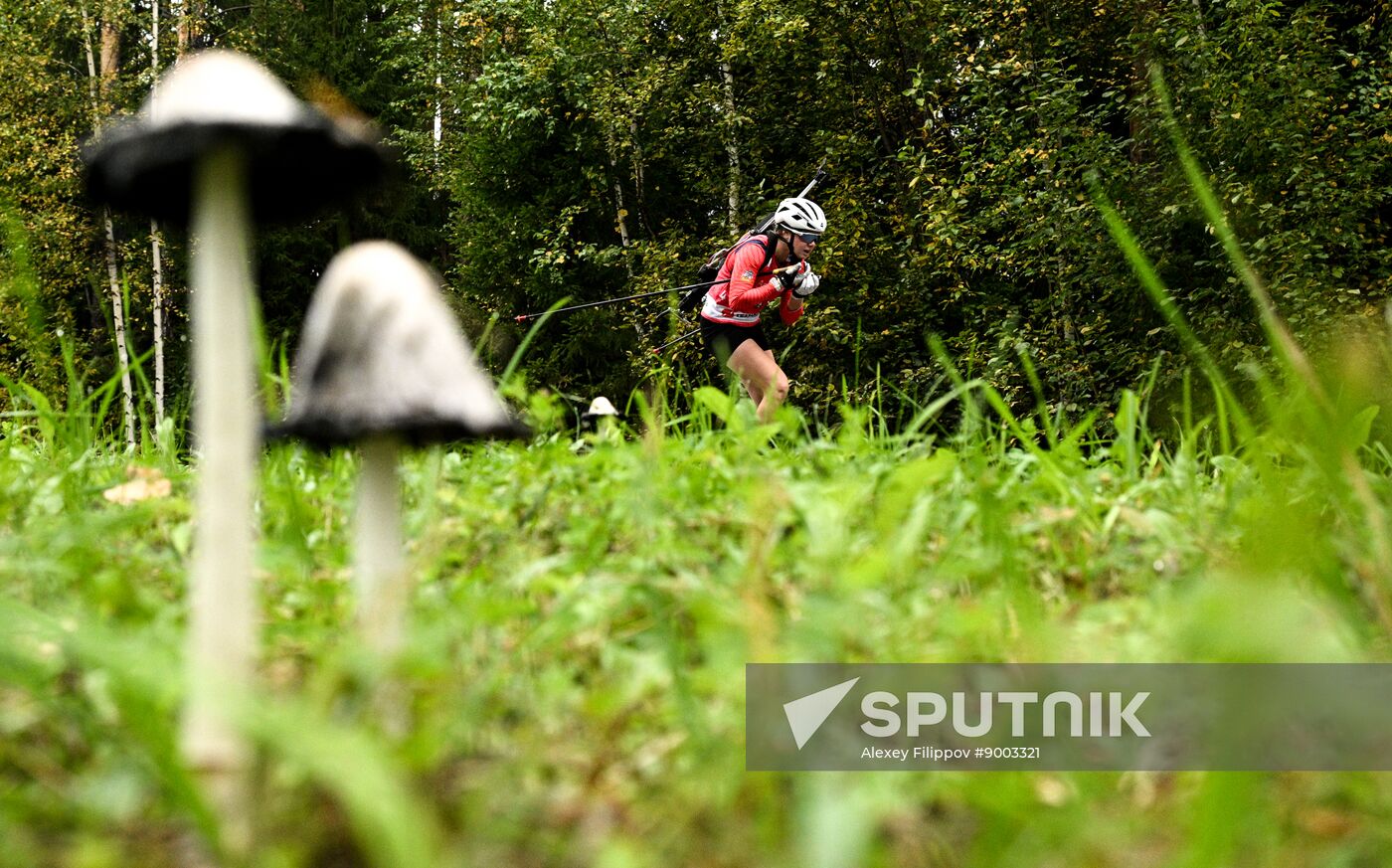 Russia Summer Biathlon Championships Sprint