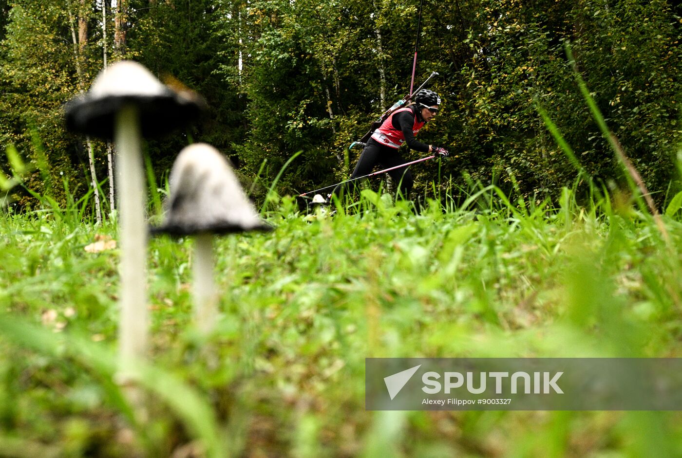 Russia Summer Biathlon Championships Sprint