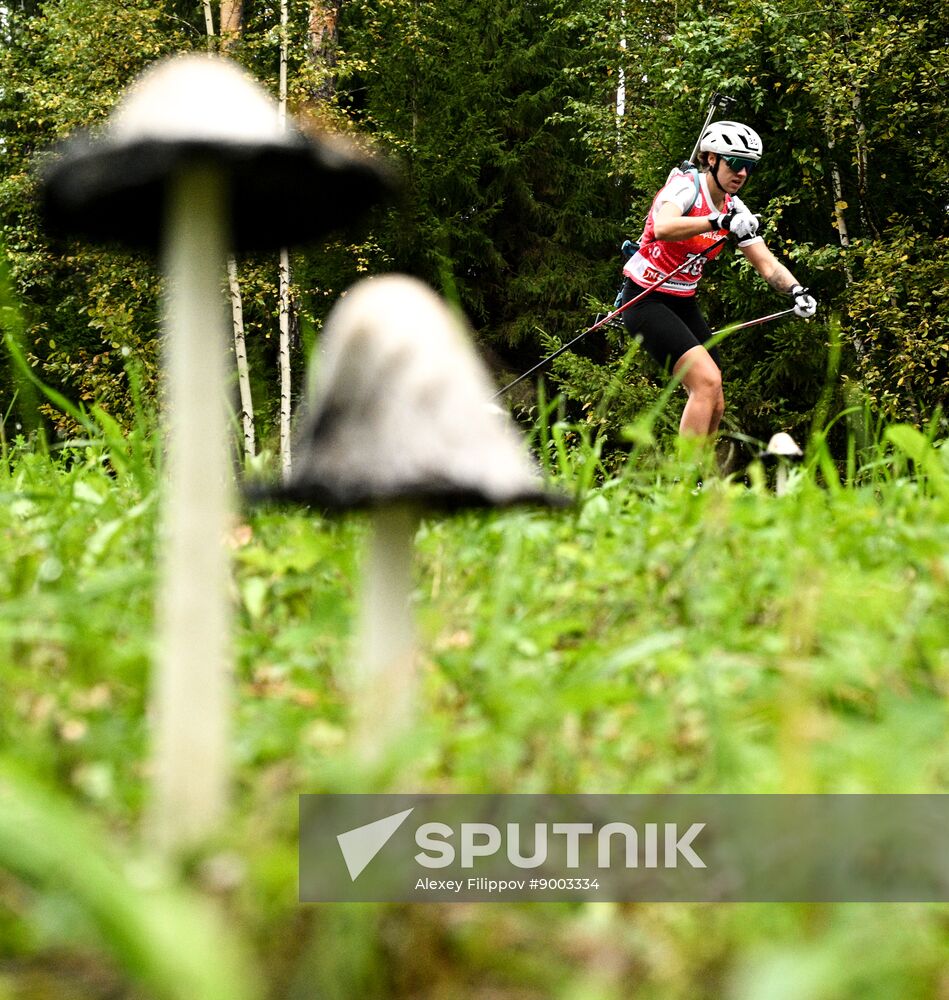 Russia Summer Biathlon Championships Sprint