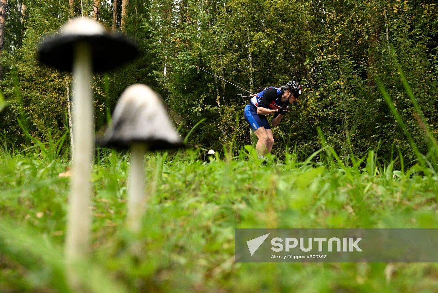 Russia Summer Biathlon Championships Sprint