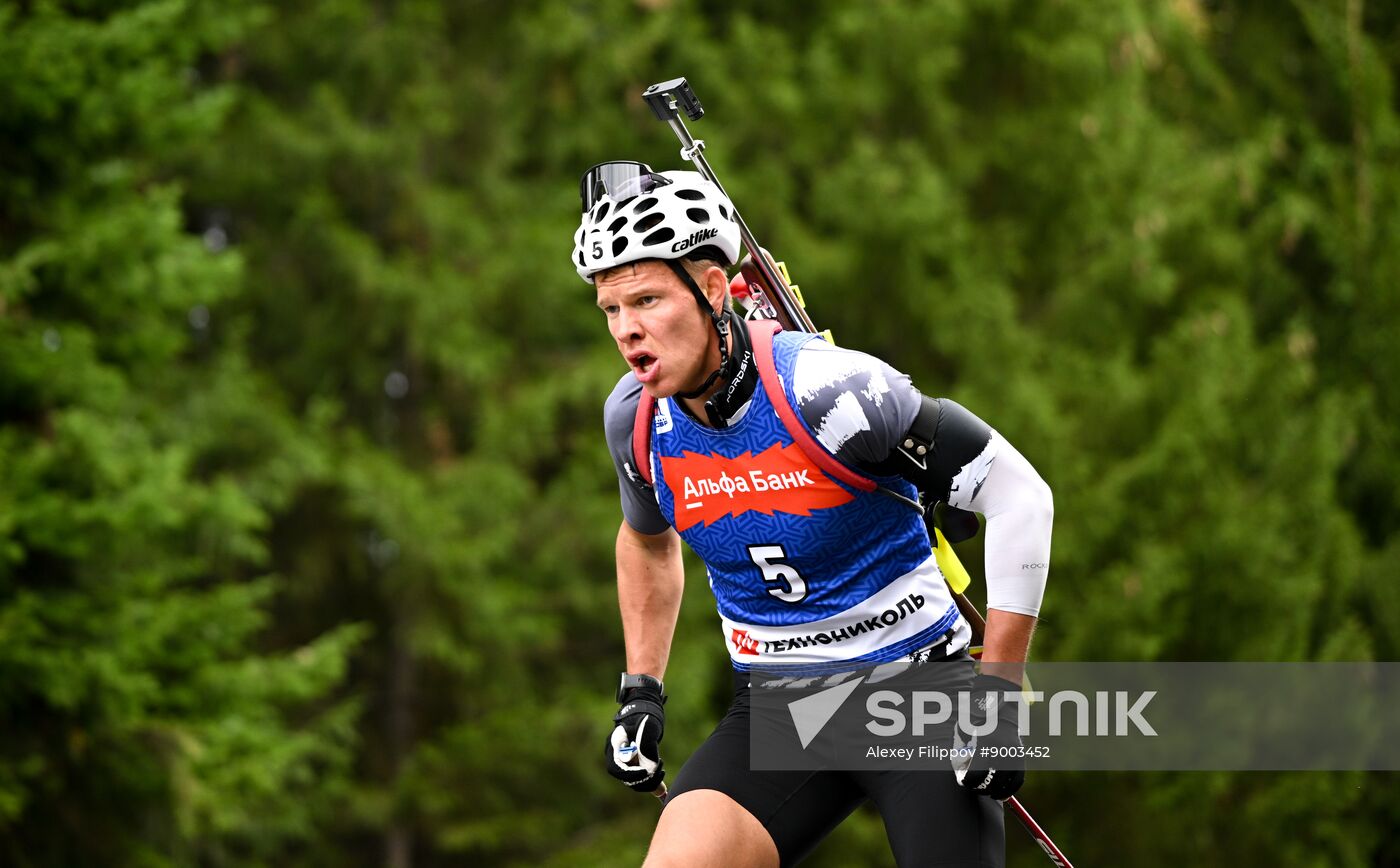 Russia Summer Biathlon Championships Sprint