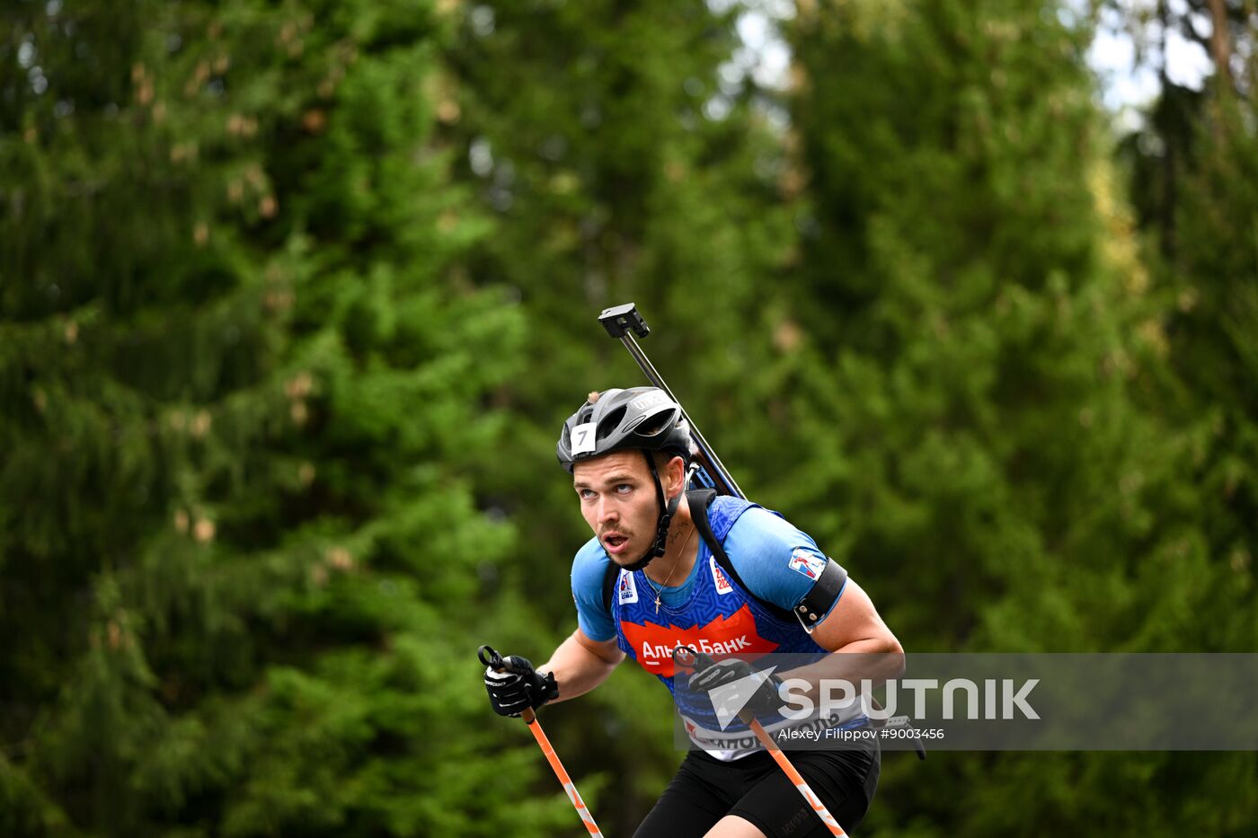 Russia Summer Biathlon Championships Sprint