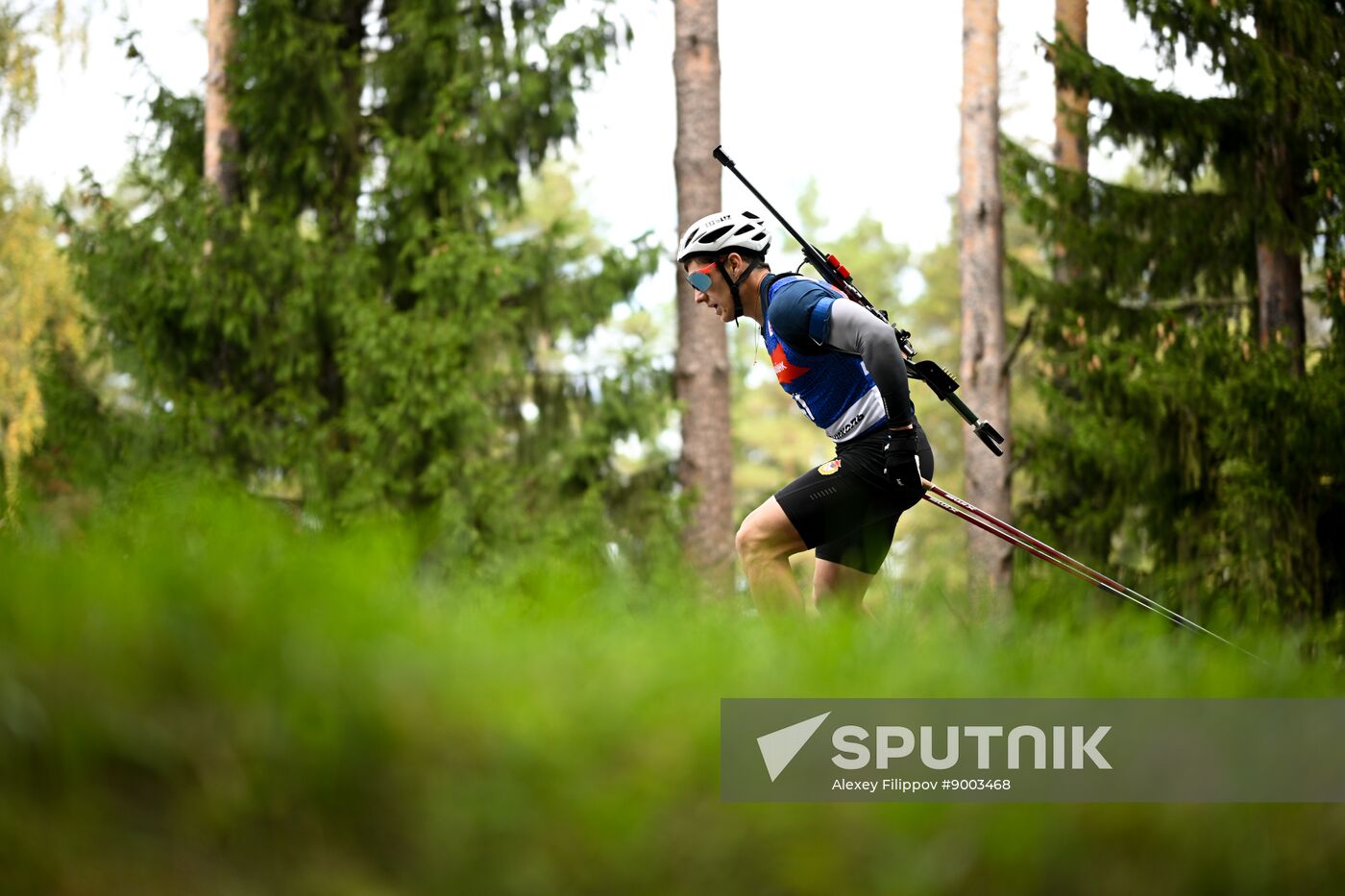 Russia Summer Biathlon Championships Sprint