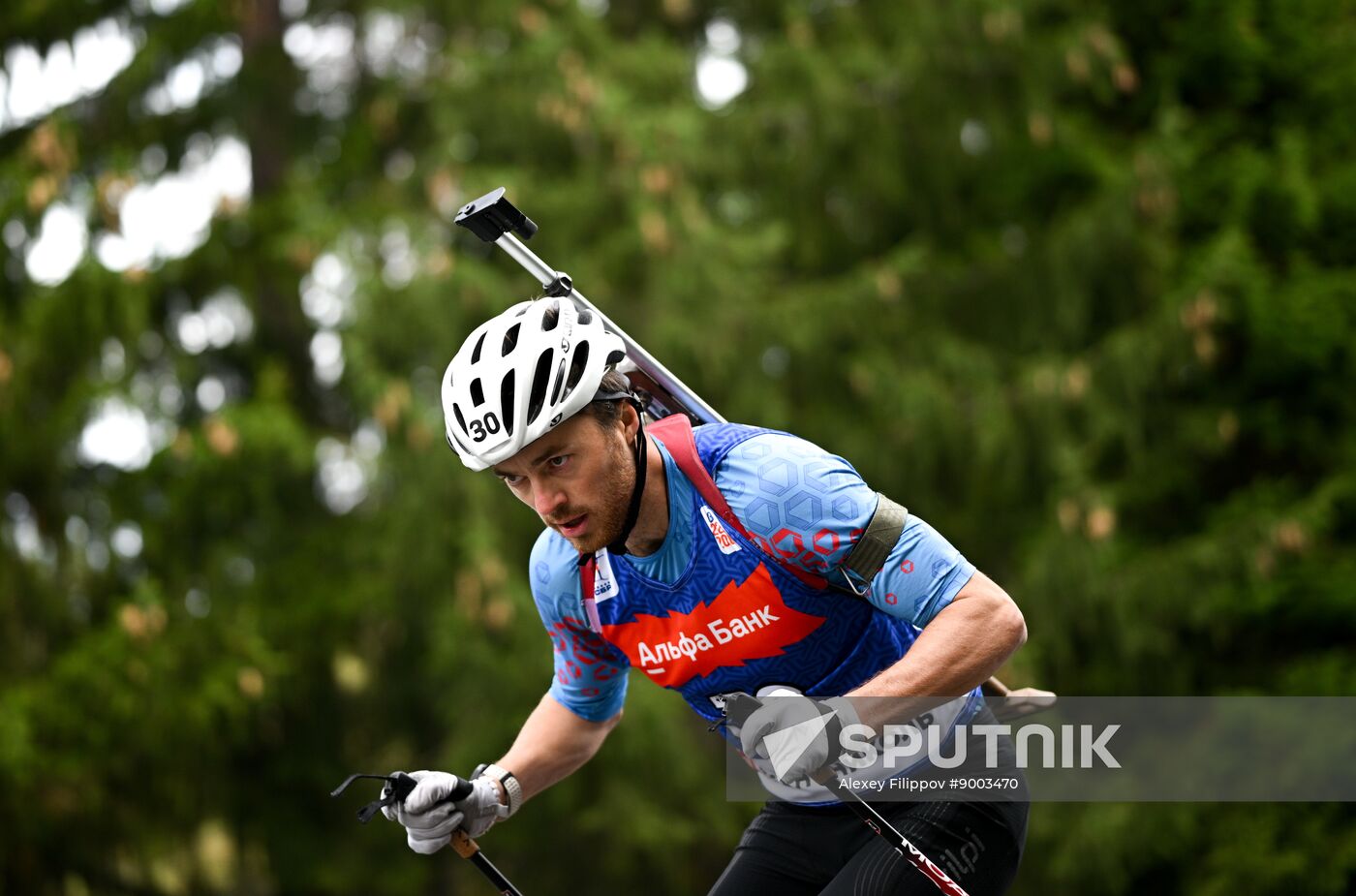 Russia Summer Biathlon Championships Sprint