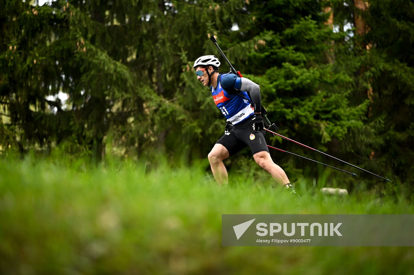 Russia Summer Biathlon Championships Sprint