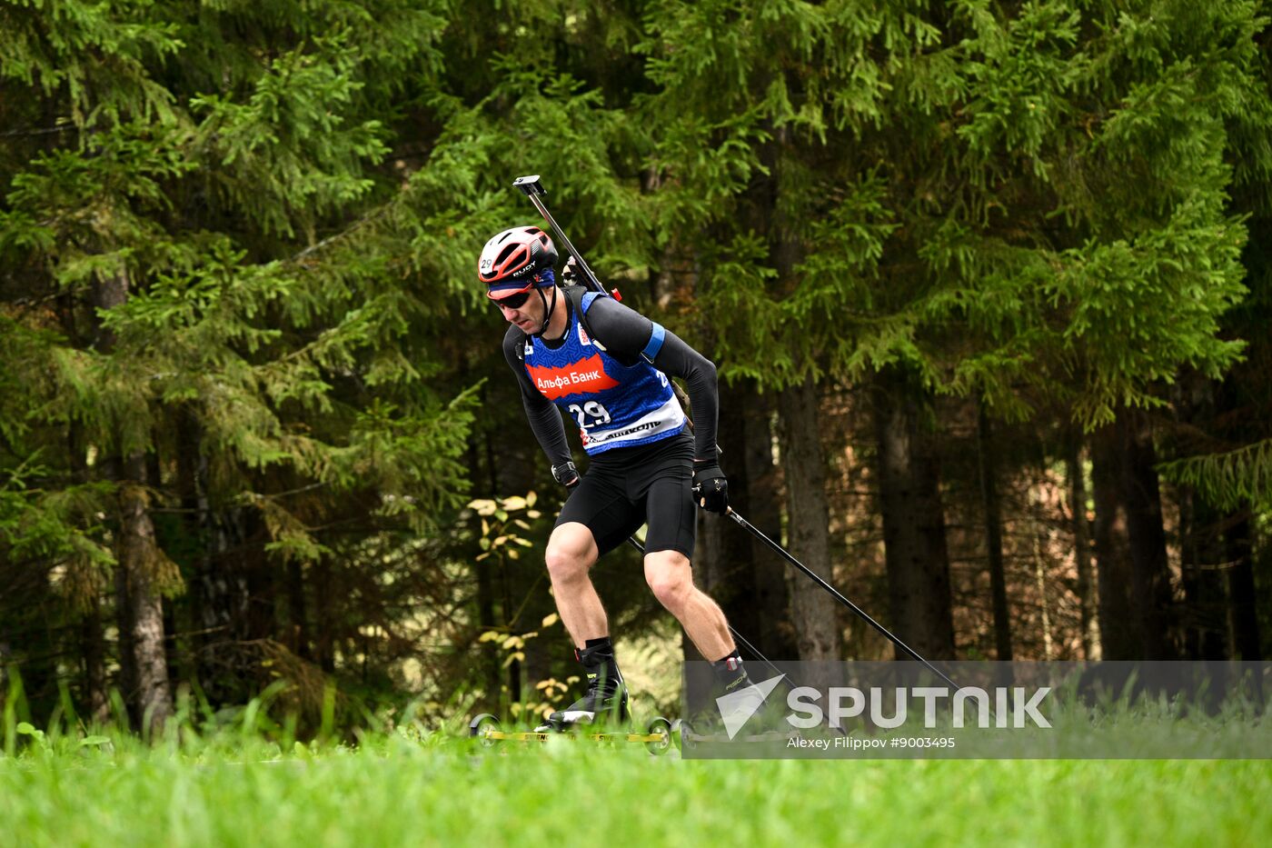 Russia Summer Biathlon Championships Sprint