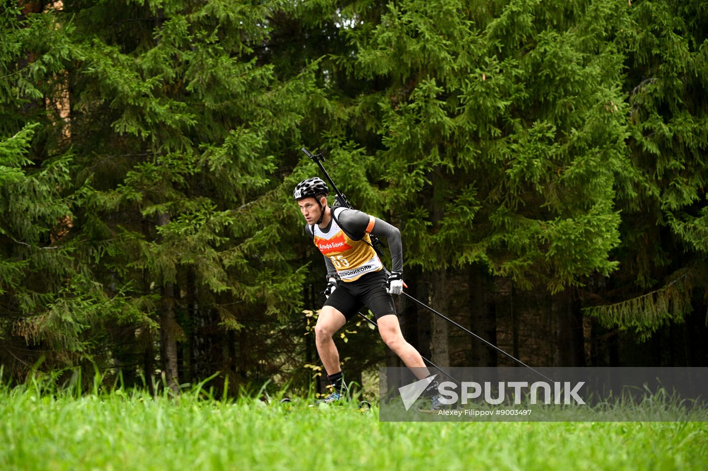 Russia Summer Biathlon Championships Sprint
