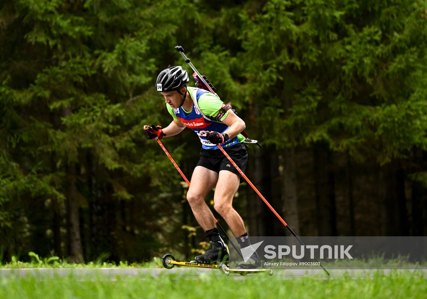 Russia Summer Biathlon Championships Sprint