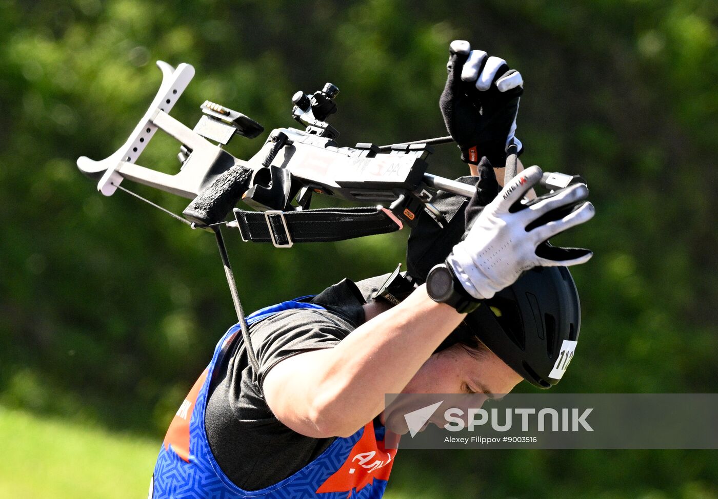 Russia Summer Biathlon Championships Sprint