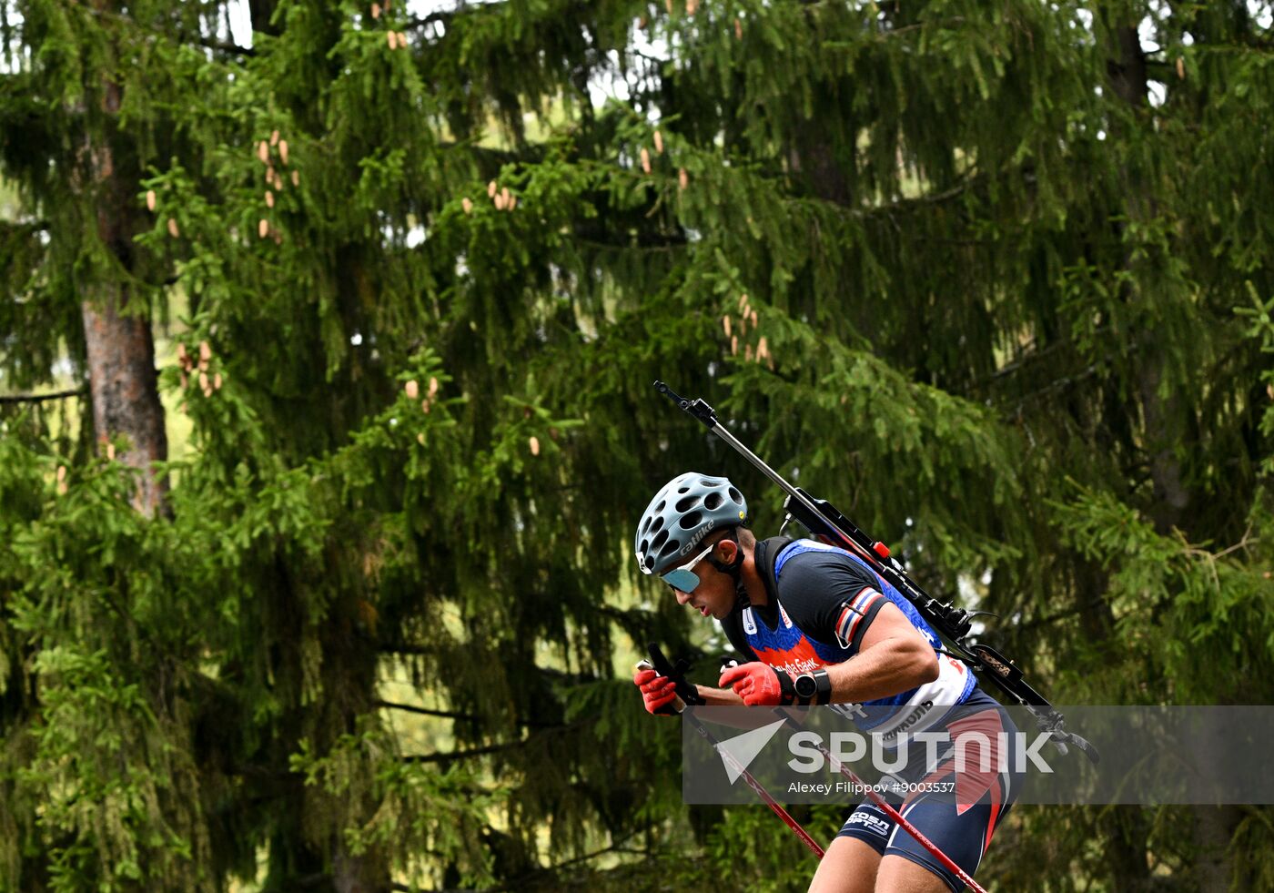 Russia Summer Biathlon Championships Sprint
