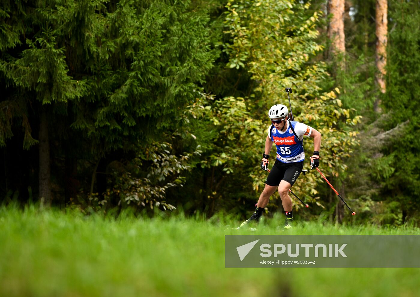 Russia Summer Biathlon Championships Sprint