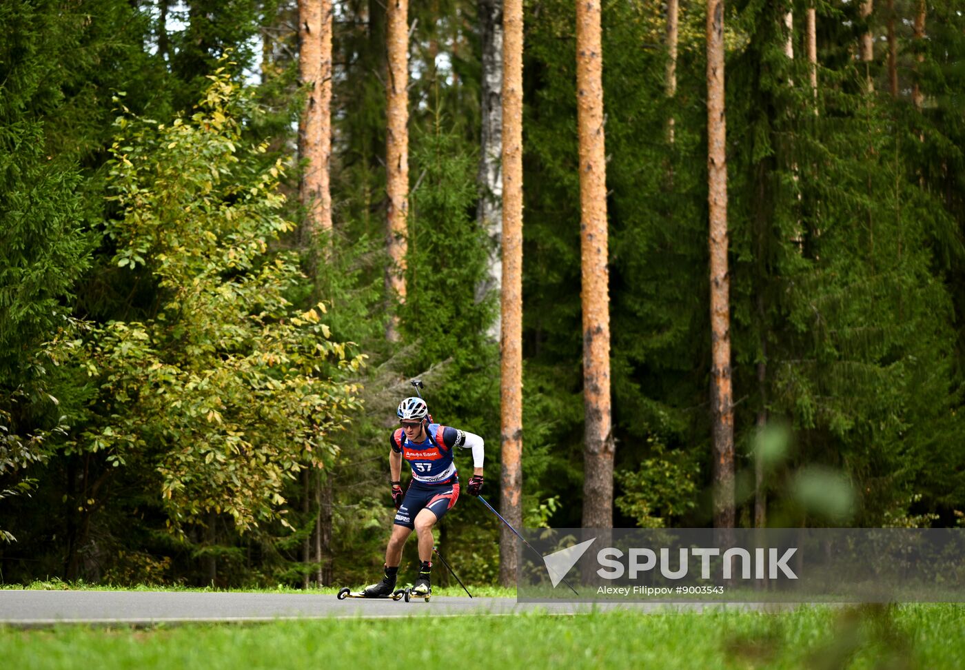 Russia Summer Biathlon Championships Sprint