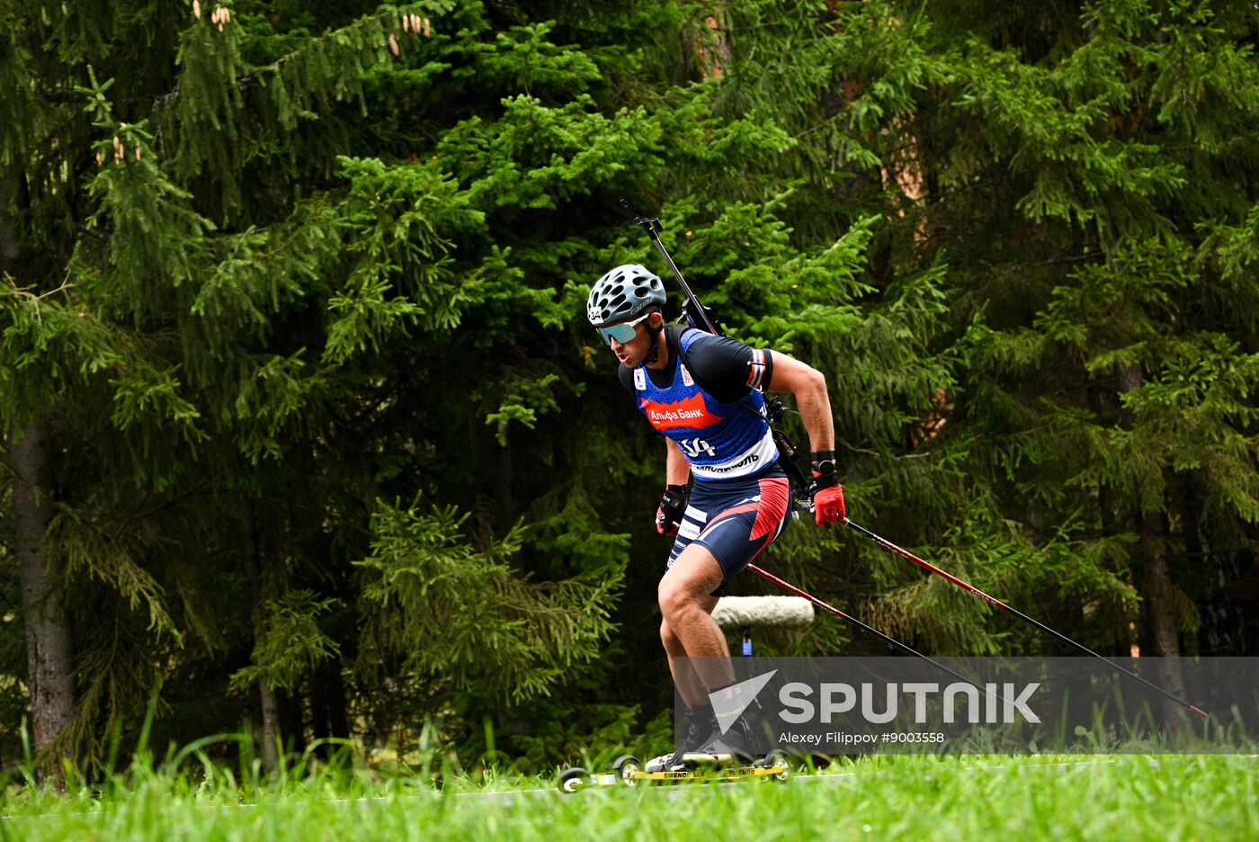 Russia Summer Biathlon Championships Sprint