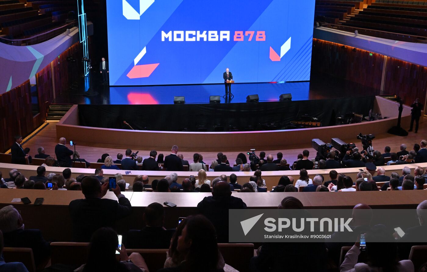 Russia Putin Moscow City Day