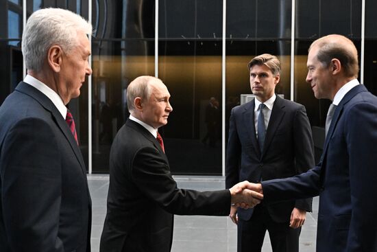 Russia Putin National Space Centre