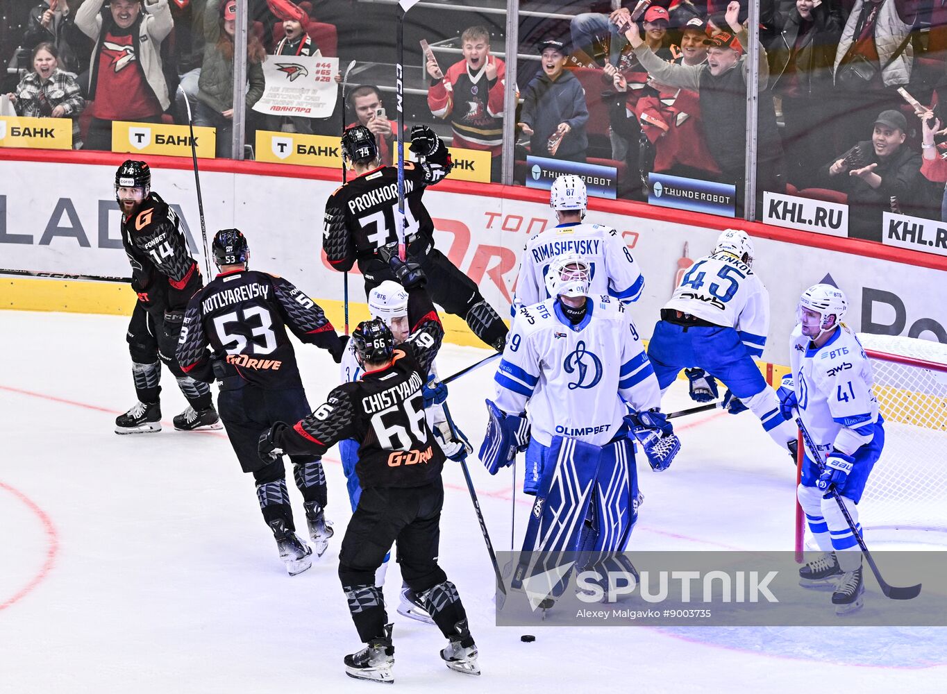 Russia Ice Hockey Kontinental League Avangard - Dynamo
