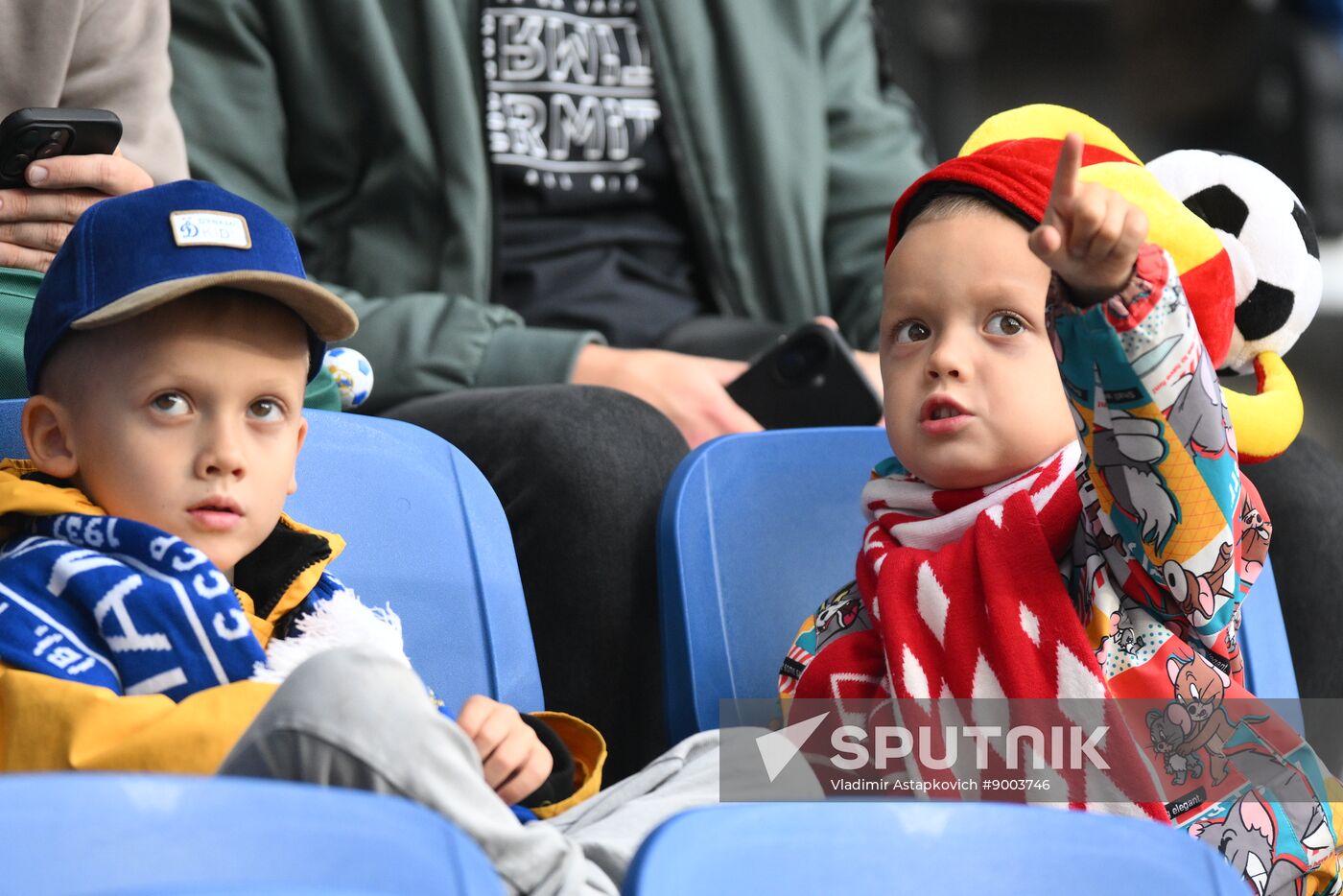 Russia Soccer Premier-League Dynamo - Spartak