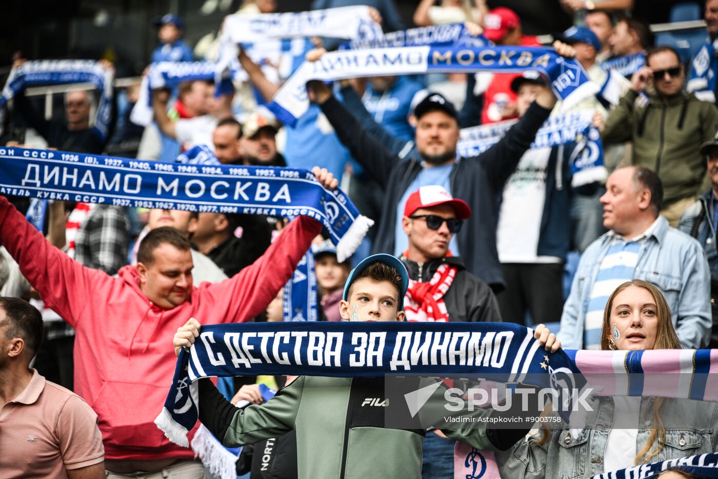 Russia Soccer Premier-League Dynamo - Spartak