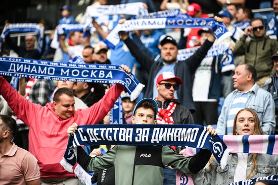 Russia Soccer Premier-League Dynamo - Spartak