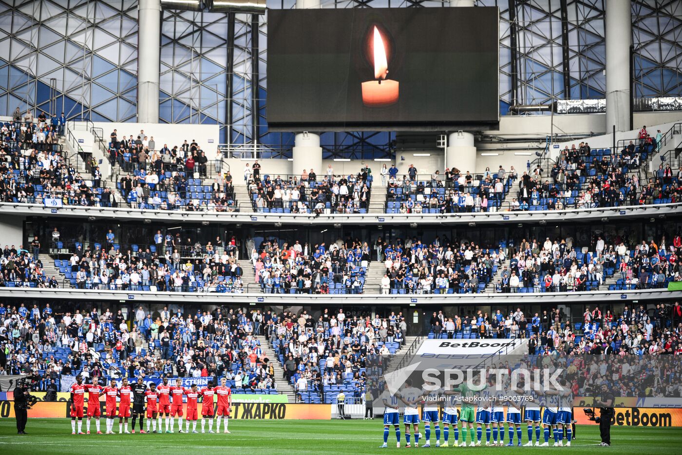 Russia Soccer Premier-League Dynamo - Spartak
