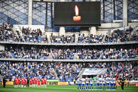 Russia Soccer Premier-League Dynamo - Spartak