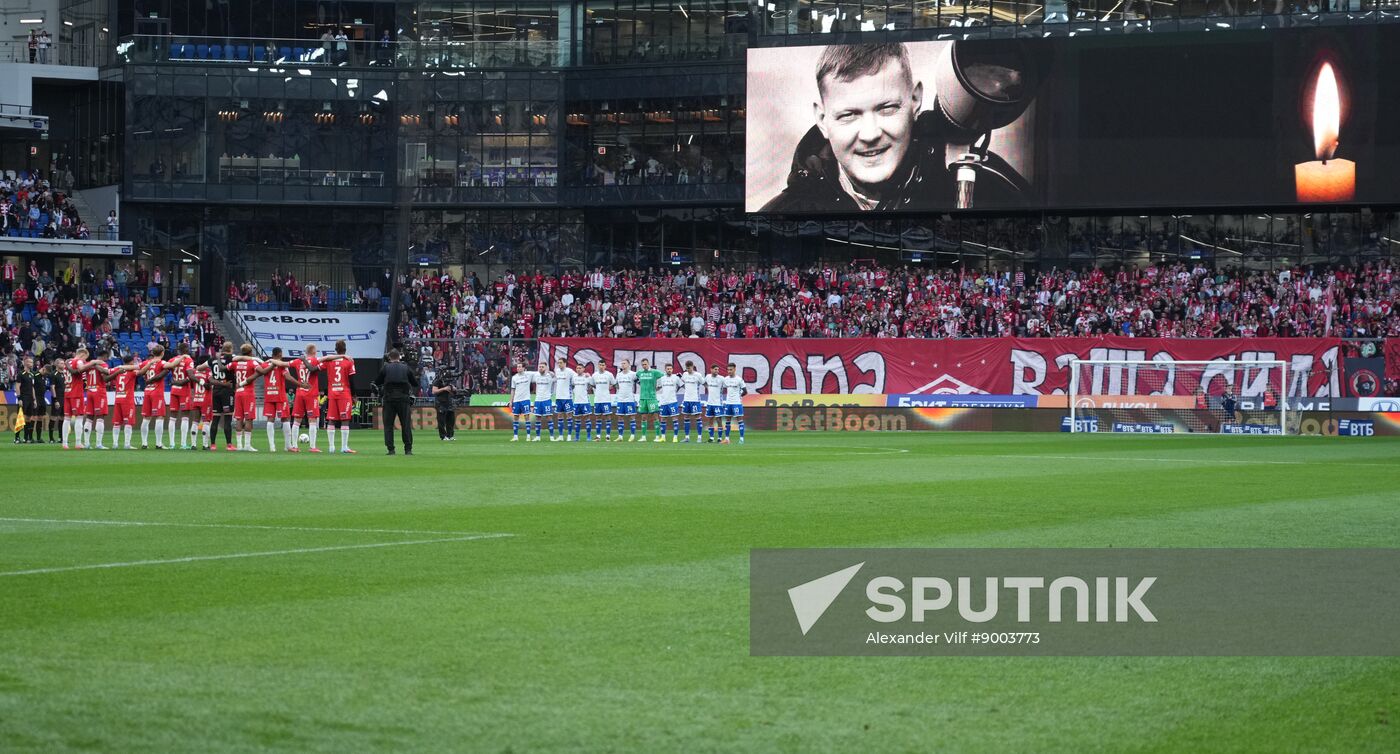 Russia Soccer Premier-League Dynamo - Spartak