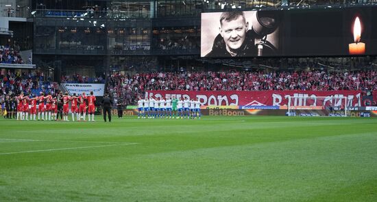 Russia Soccer Premier-League Dynamo - Spartak