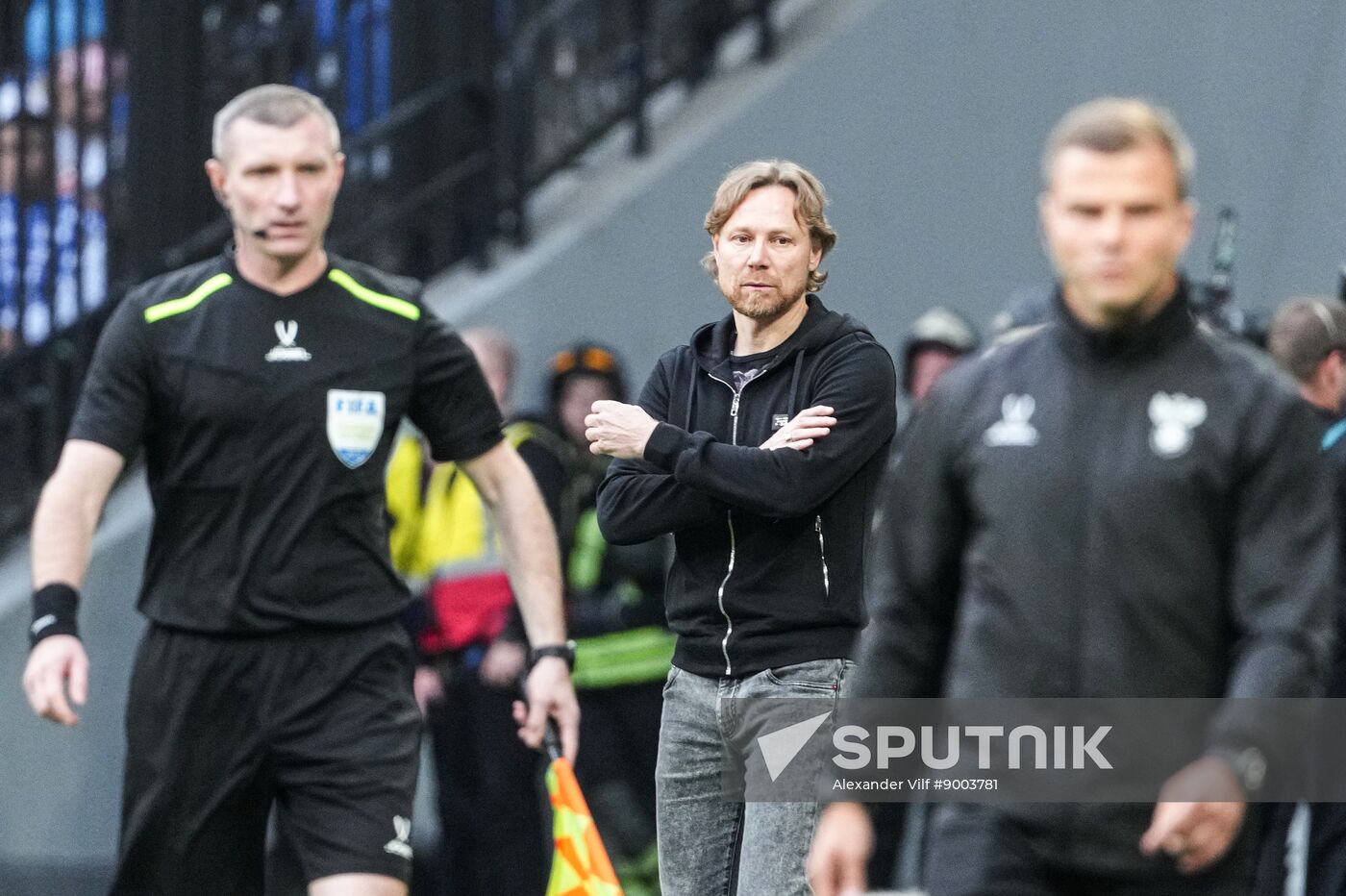Russia Soccer Premier-League Dynamo - Spartak