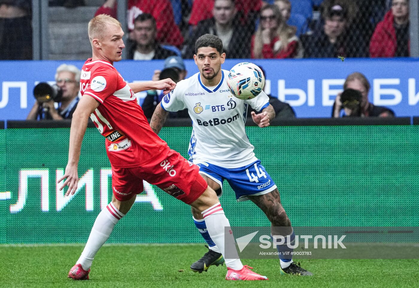 Russia Soccer Premier-League Dynamo - Spartak