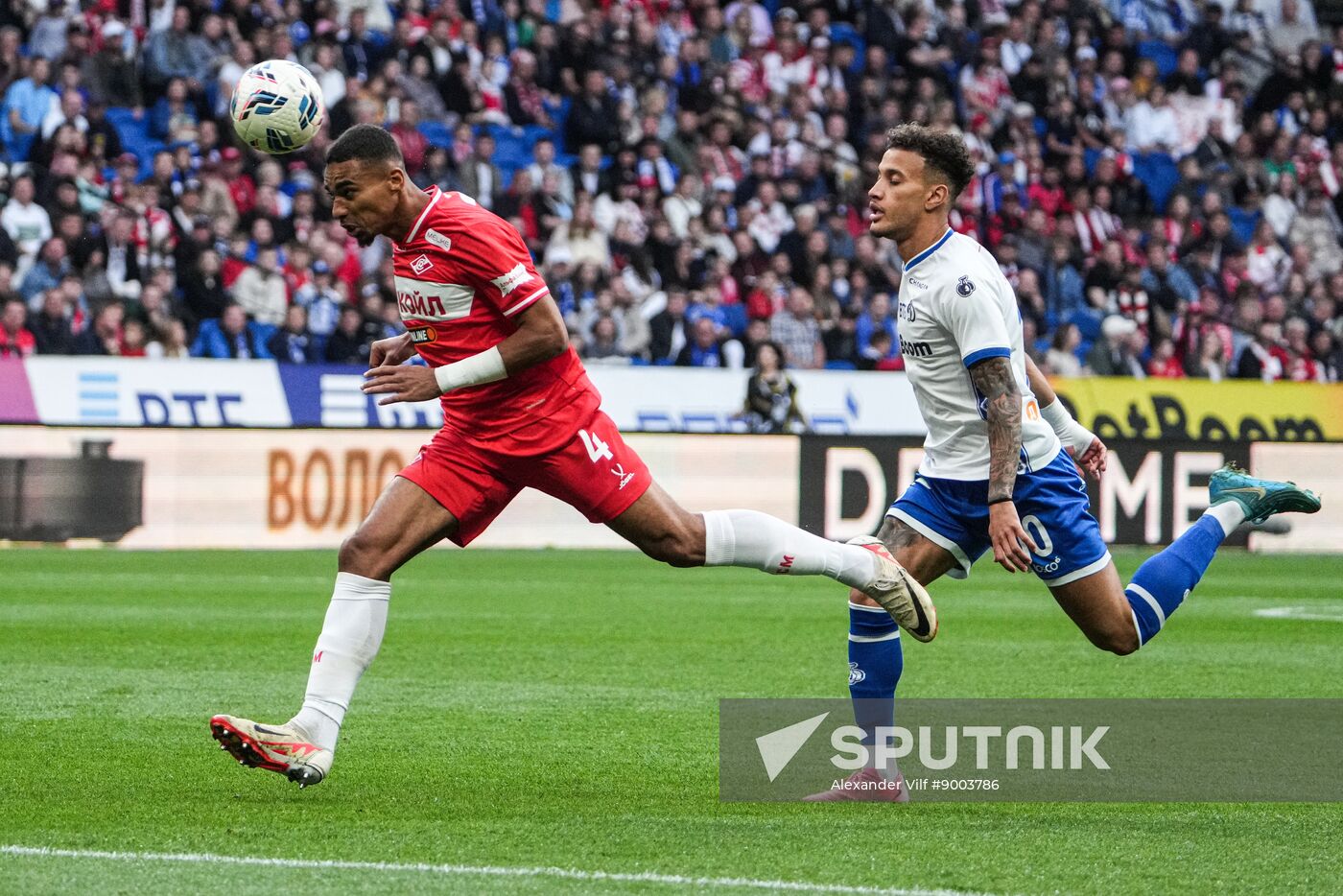 Russia Soccer Premier-League Dynamo - Spartak