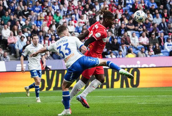 Russia Soccer Premier-League Dynamo - Spartak