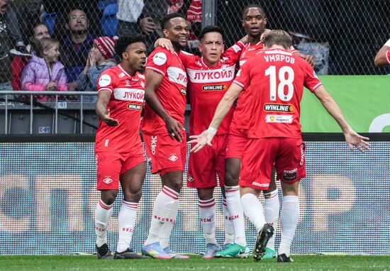 Russia Soccer Premier-League Dynamo - Spartak