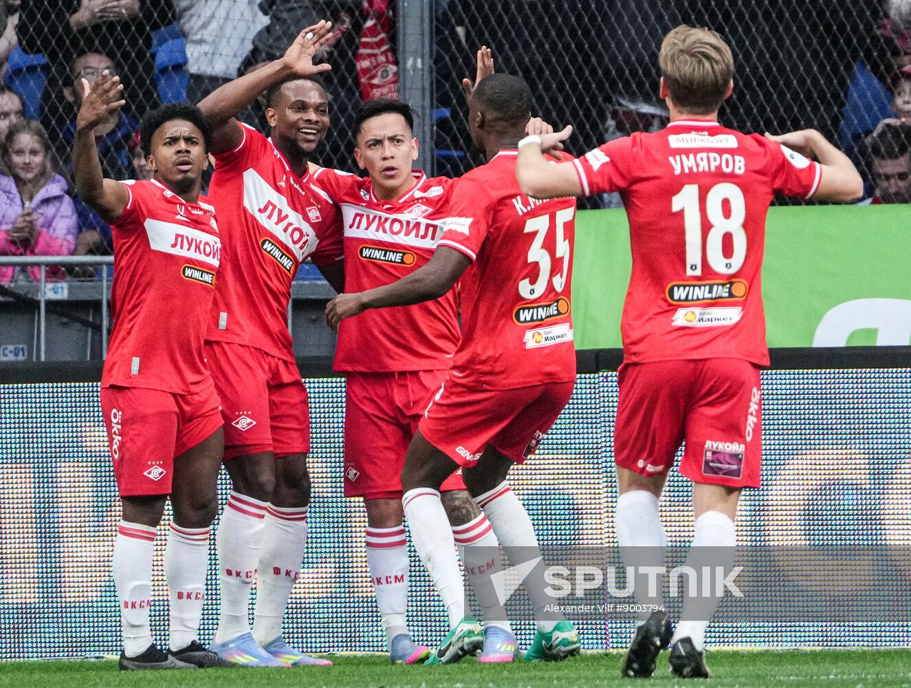 Russia Soccer Premier-League Dynamo - Spartak