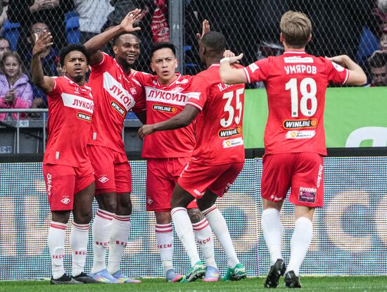 Russia Soccer Premier-League Dynamo - Spartak