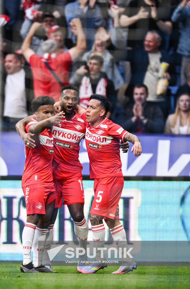 Russia Soccer Premier-League Dynamo - Spartak